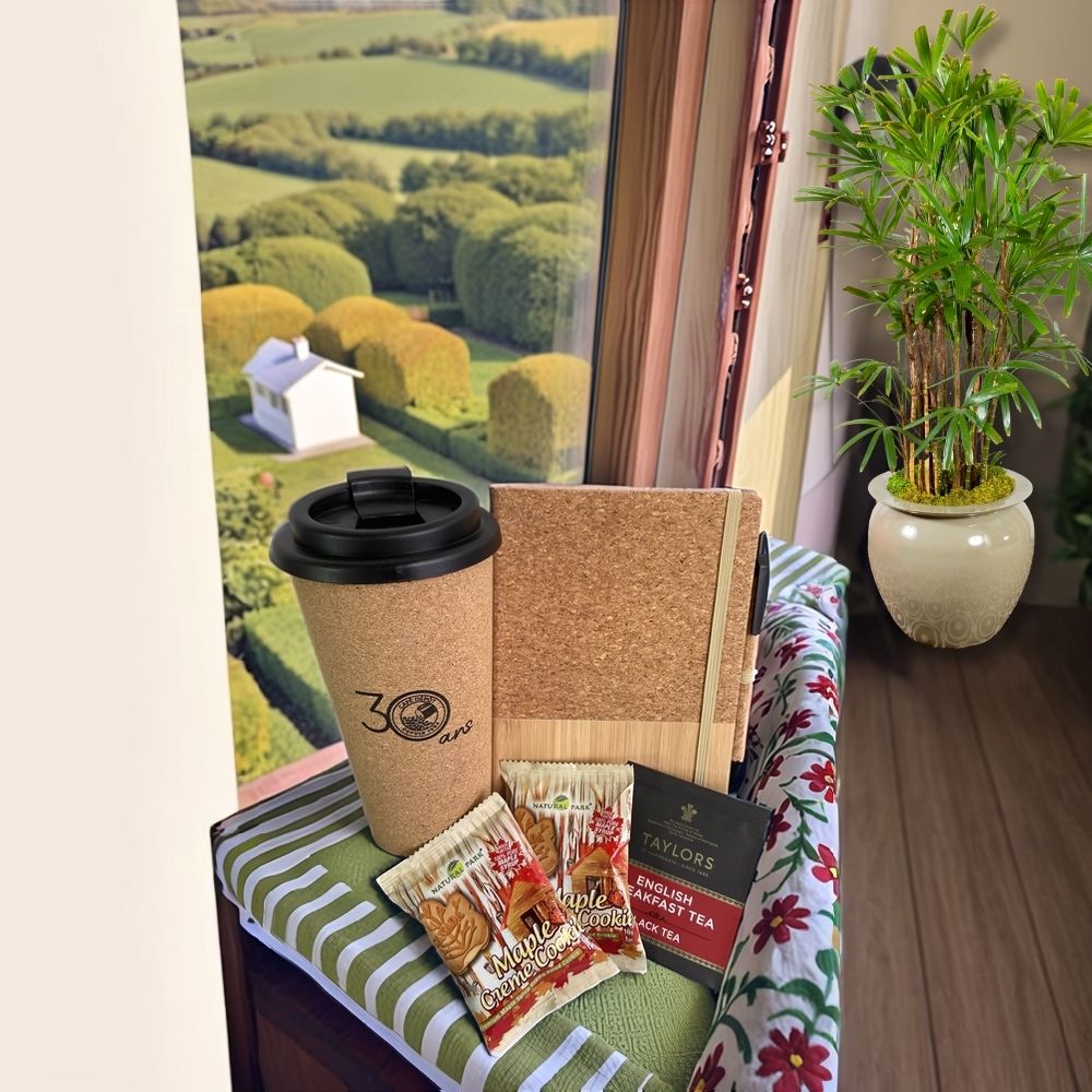 Cork And Comfort Essentials Gift Set - Delite Promotional Products