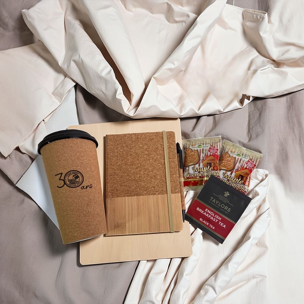 Cork And Comfort Essentials Gift Set - Delite Promotional Products