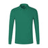 Cotton Polyester Mixed Solid Color Long Sleeves Collar T Shirt - Delite Promotional Products