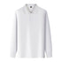 Cotton Polyester Mixed Solid Color Long Sleeves Collar T Shirt - Delite Promotional Products