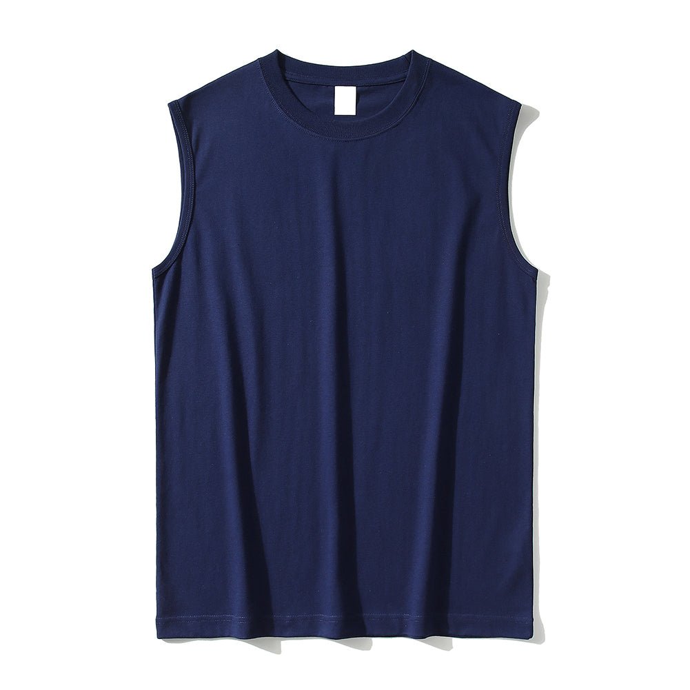 Cotton Sleeveless Tank Top For Men - Delite Promotional Products