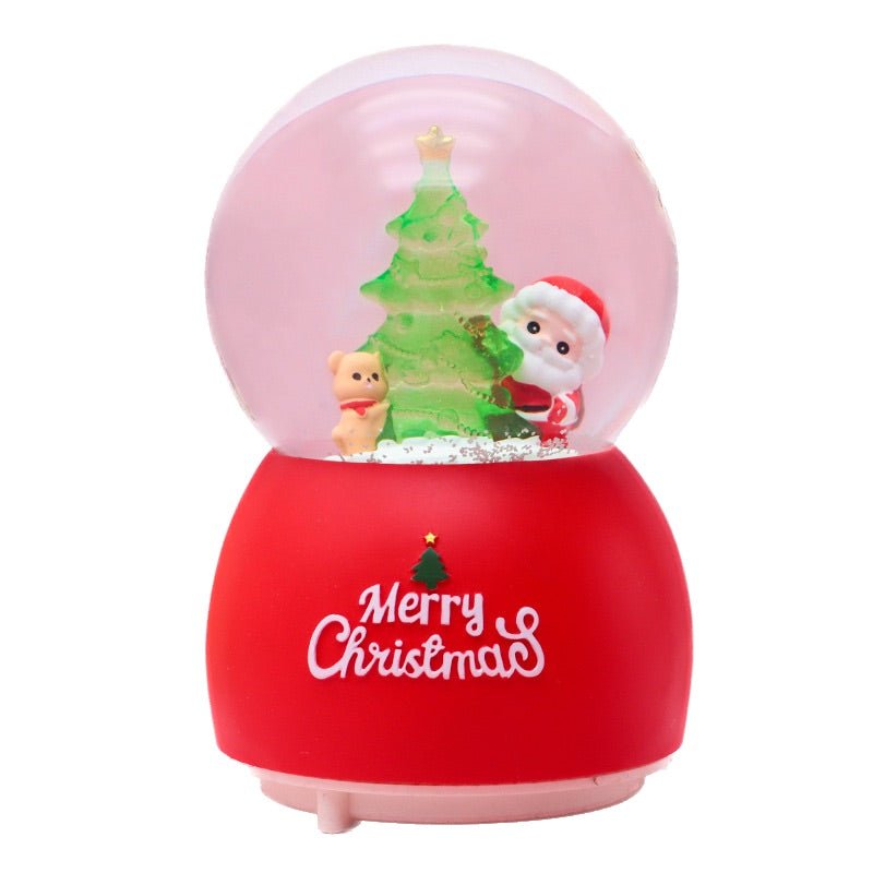 Creative Christmas Crystal Ball Santa Snow Globe - Delite Promotional Products