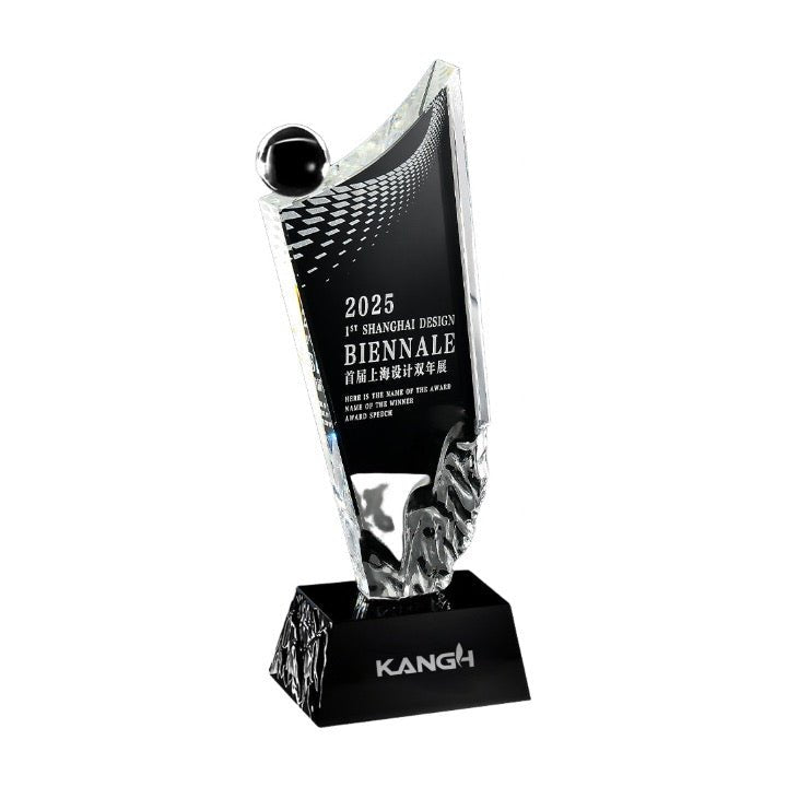 Crystal Trophy Award Decor With Gift Box - Delite Promotional Products