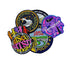 Custom Embroidered Patch With Adhesive Back 2.5cm - Delite Promotional Products