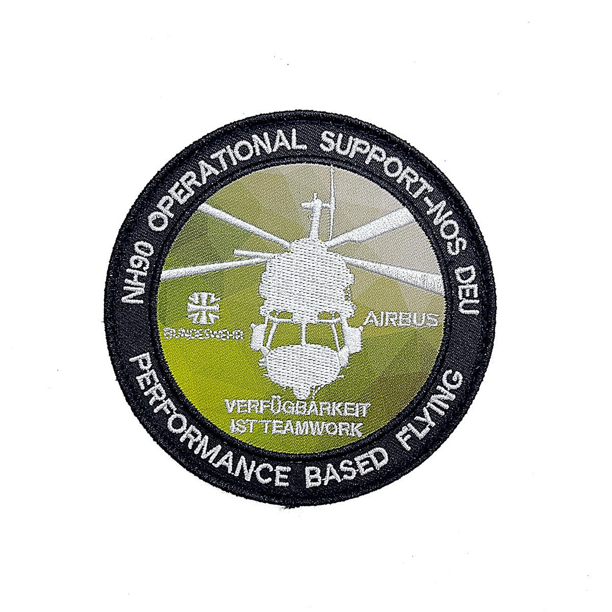 Custom Embroidered Patch With Adhesive Back 2.5cm - Delite Promotional Products