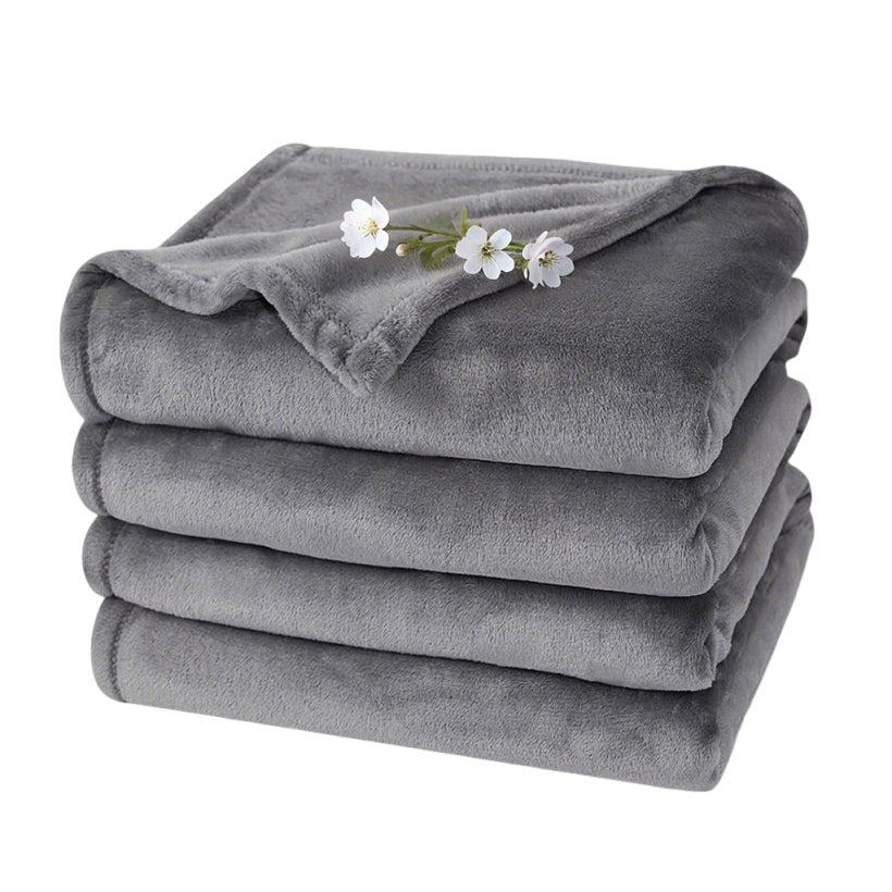 Custom Embroidery 59 X 78.5 In Coral Fleece Blanket - Delite Promotional Products