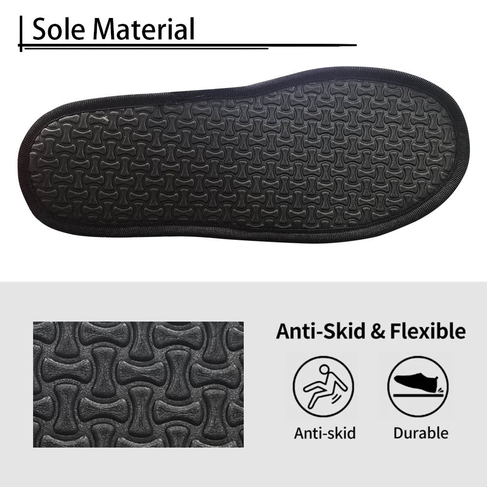 Custom Full Color Print Us Size Winter Slippers - Delite Promotional Products