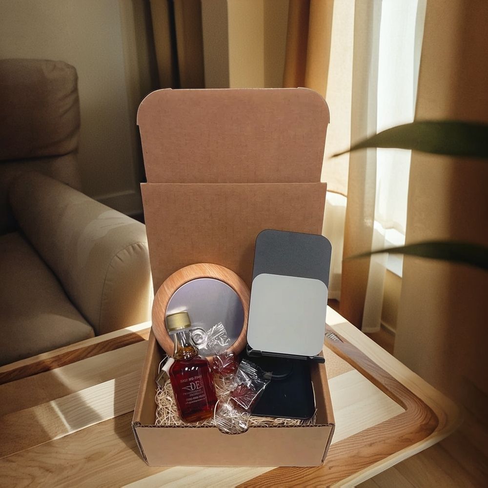 Desk Buddy Set With 40ml Maple Syrup - Delite Promotional Products