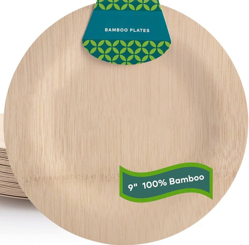 Disposable Bamboo Plate - Delite Promotional Products