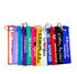 Double Sided Woven Keychain Tag With Key Ring - Delite Promotional Products