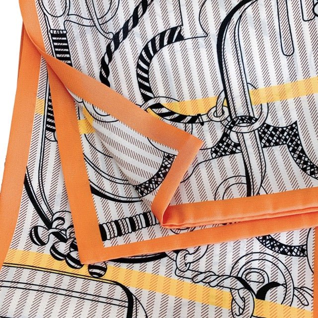 Double Sides Digital Printed 12x59in Scarf Tie - Delite Promotional Products