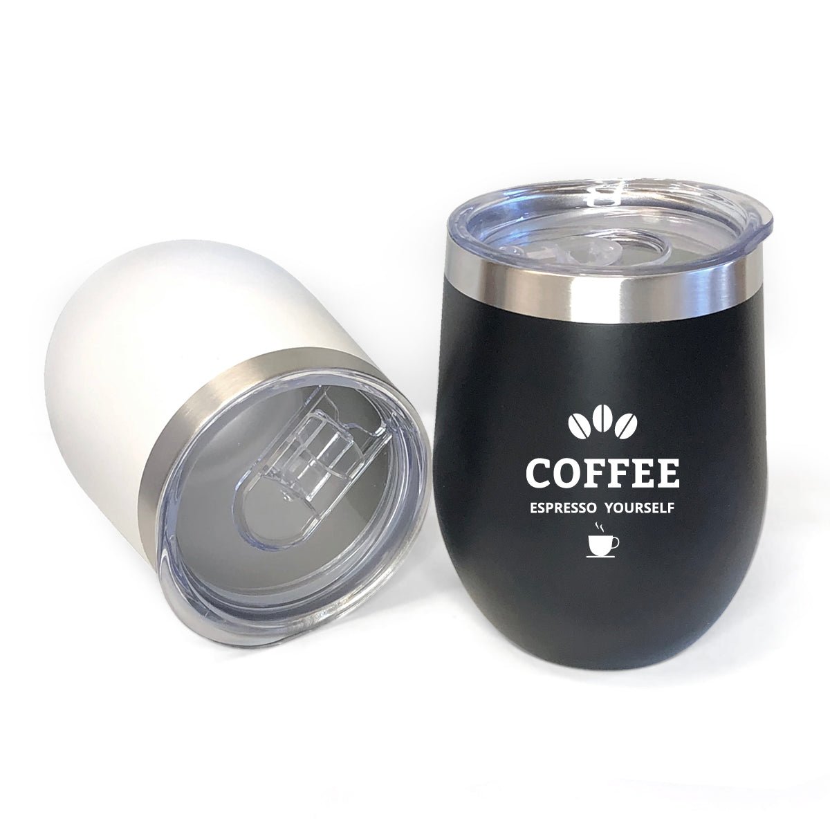 Double Wall Stainless Steel Wine Mug - Delite Promotional Products