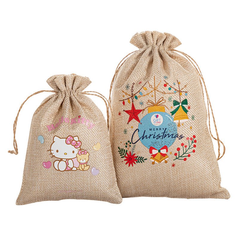 Drawstring Gift Burlap Bag - Delite Promotional Products