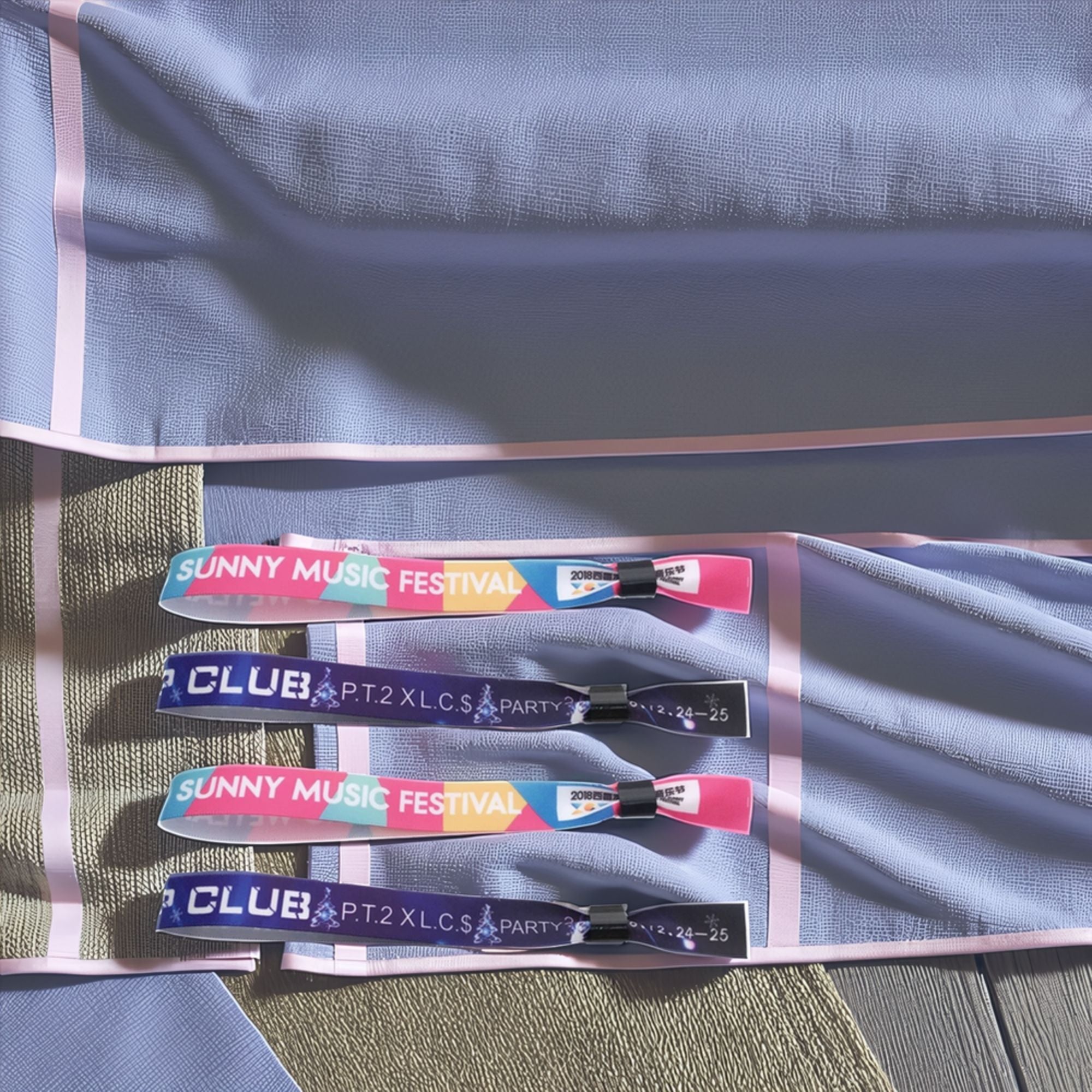 Event Woven Wristband - Delite Promotional Products