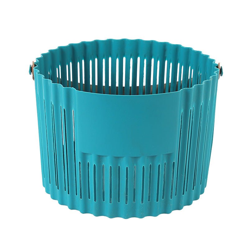 Faux Leather Handle Plastic Bakset - By Boat - Delite Promotional Products