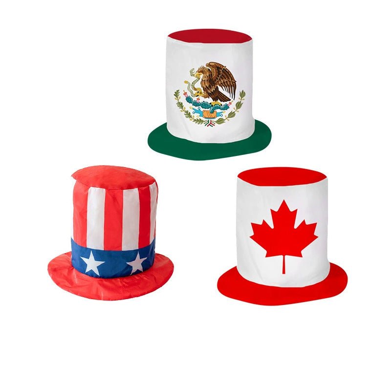 Flag Design Full Size Printed Sports Fan Cap - Delite Promotional Products