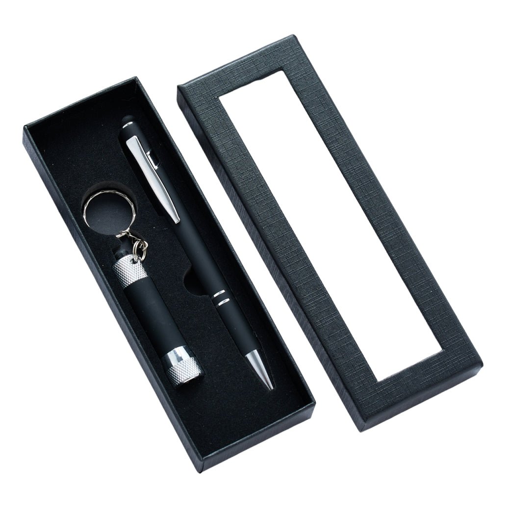 Flashlight With A Pen - Delite Promotional Products