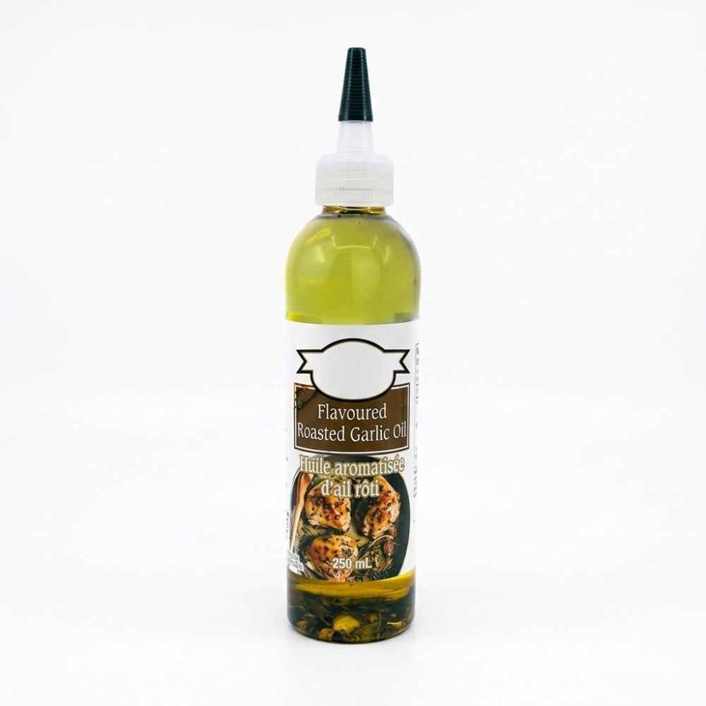 Flavoured Roasted Garlic Oil With Scapes 250ml - Delite Promotional Products