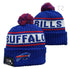 Football City Cuffed Beanie Knitted Pom Hat Sports Fan Winter Gift - Delite Promotional Products
