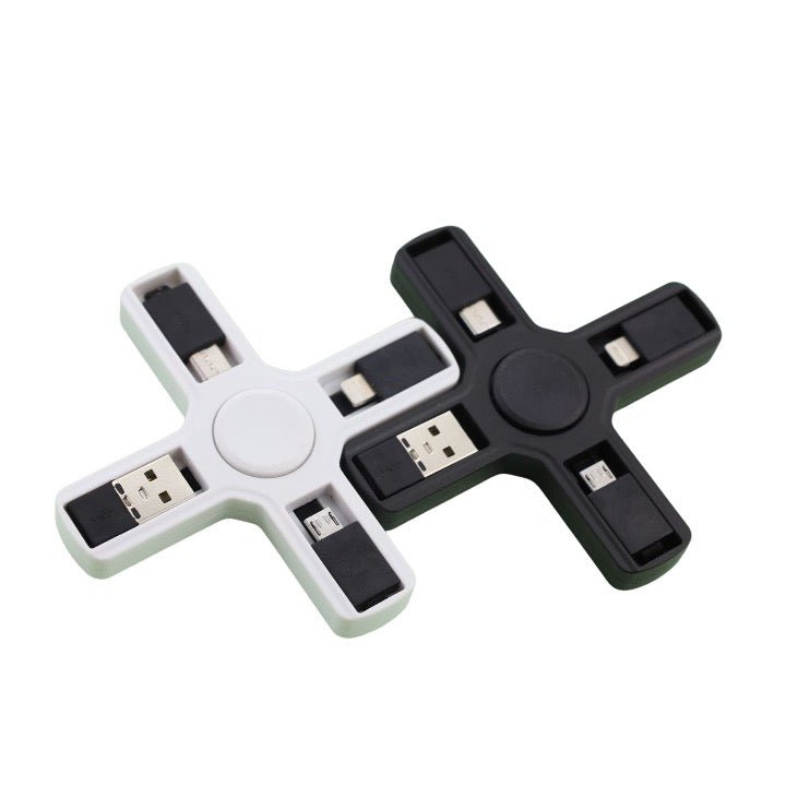 Four Heads Spinner Charger - Delite Promotional Products