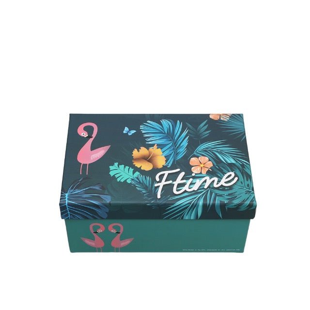 Full Color Full Size Printed Tuck - top Box With Separate Lid - Delite Promotional Products