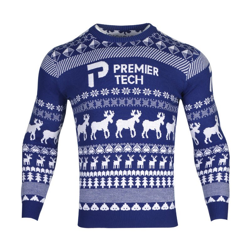 Full Size Knitted Christmas Ugly Sweater - Delite Promotional Products