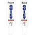 Golf Tee Box Marker Sign Plastic Two Sides Printed - Delite Promotional Products