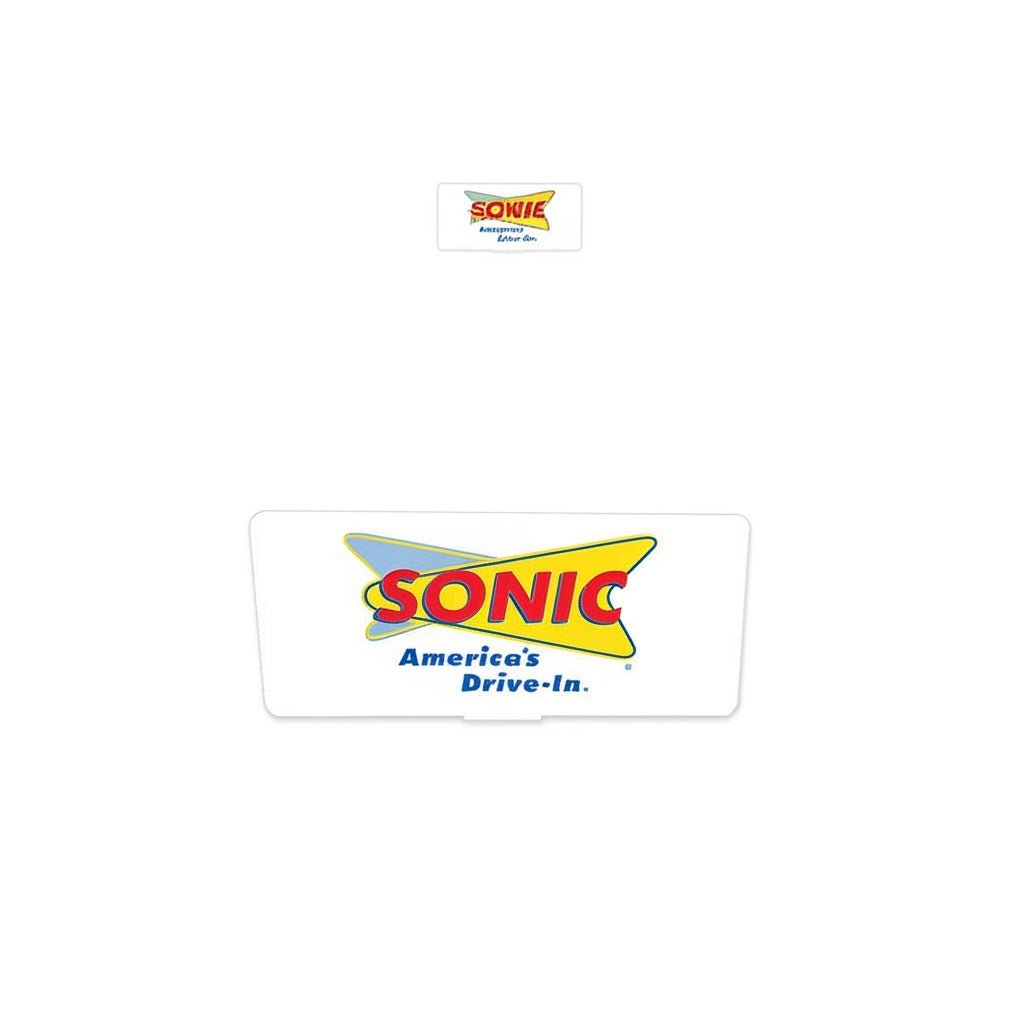 Golf Tee Box Marker Sign Plastic Two Sides Printed - Delite Promotional Products