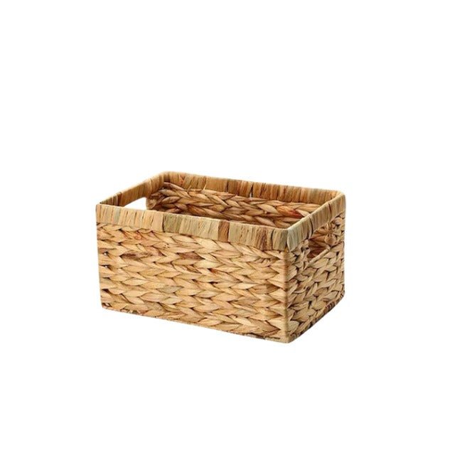 Handmade Natuaral Straw Storage Basket - Delite Promotional Products