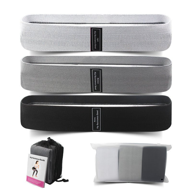 Hip Resistance Bands 3pcs Set Light, Medium & Heavy Fabric Loop Bands - Delite Promotional Products