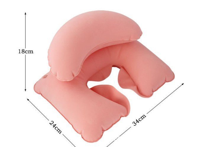 Inflatable Velvet Feeling Portable Cushion - Delite Promotional Products