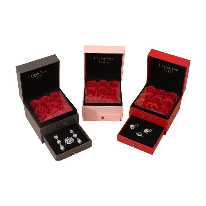 Jewelry Box With Eternal Flower - Delite Promotional Products
