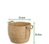 Jute Living Room Storage Basket - Delite Promotional Products