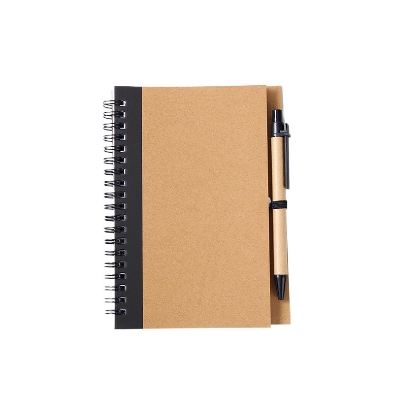 Kraft Paper Coil Notebook - Delite Promotional Products