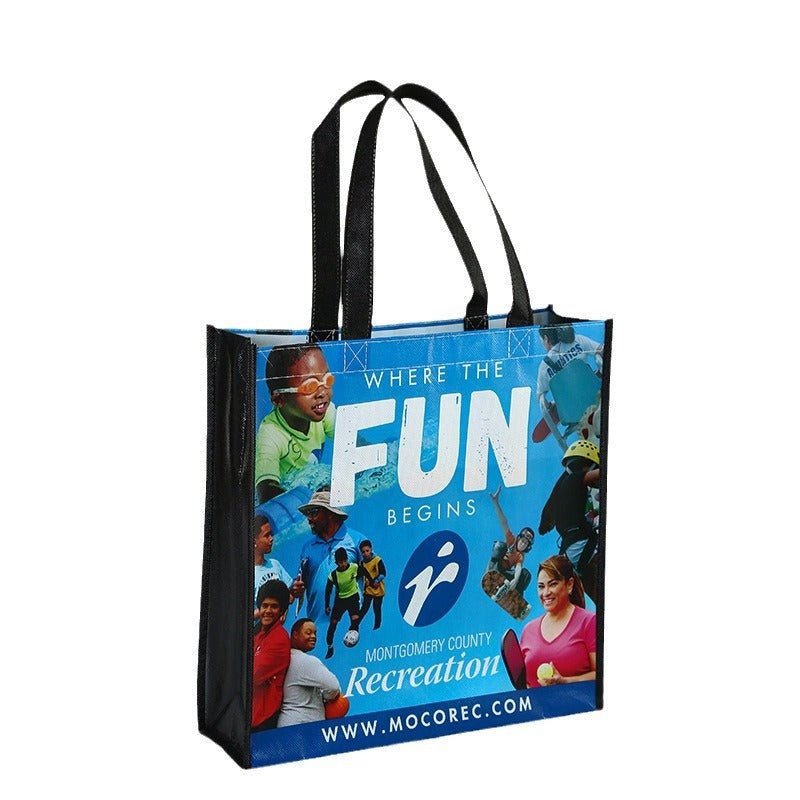 Laminated Non - woven Shopping Bag - Delite Promotional Products
