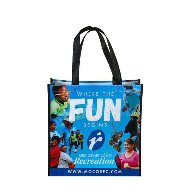 Laminated Non - woven Shopping Bag - Delite Promotional Products