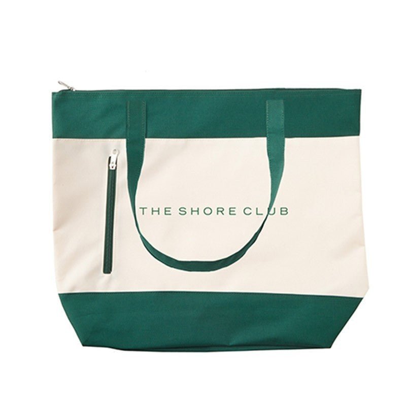 Large-sized Zipper Canvas Bag - Delite Promotional Products