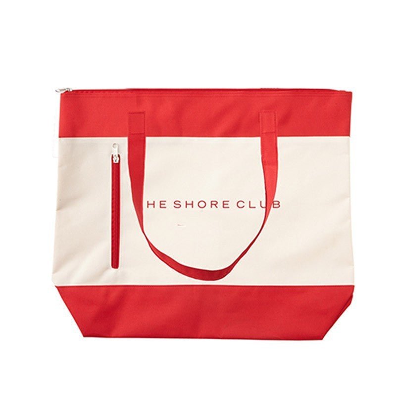 Large-sized Zipper Canvas Bag - Delite Promotional Products