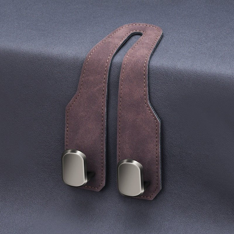 Leather Car Headrest Hanger - Delite Promotional Products