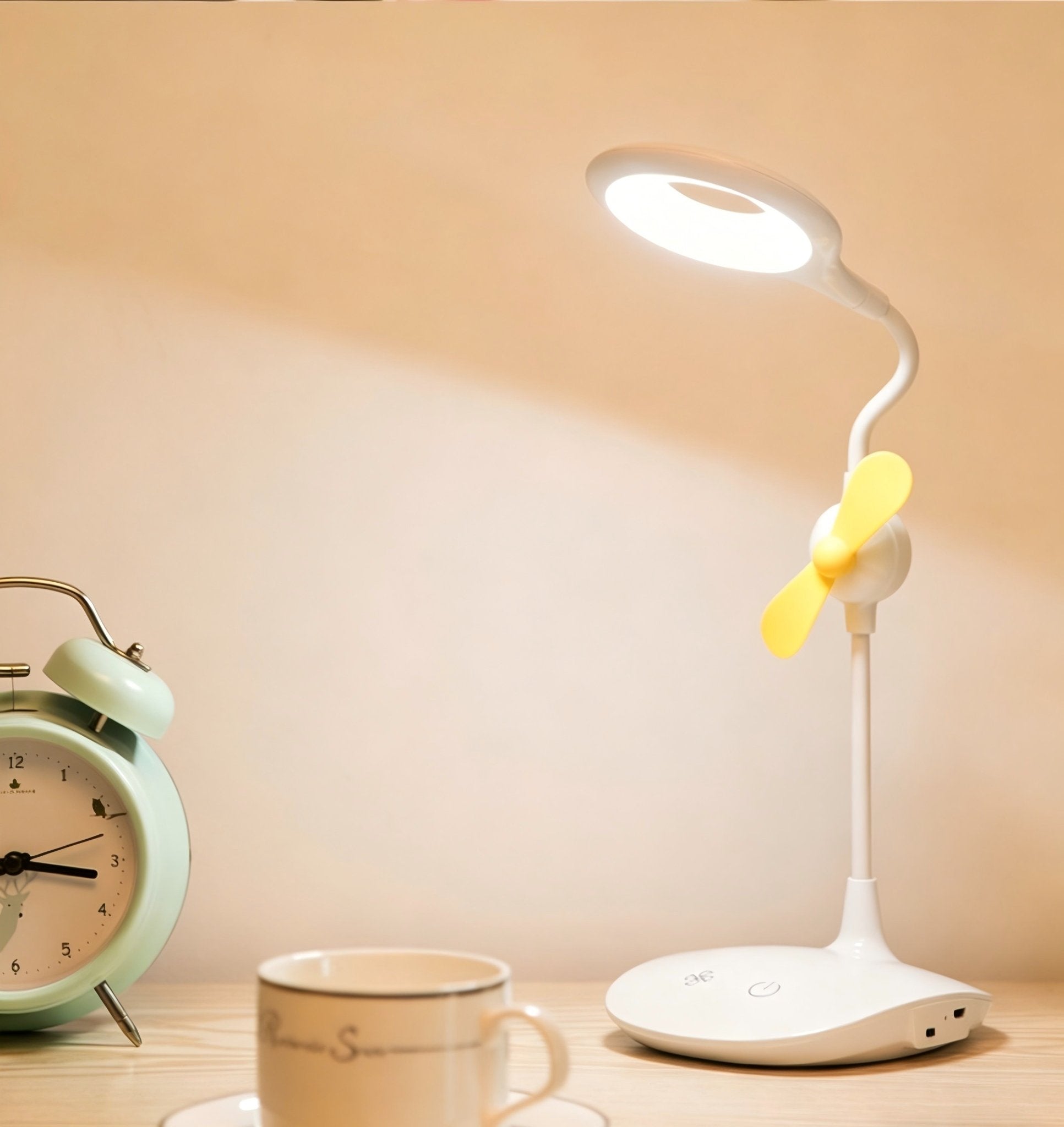 Led Desk Lamp With Fan - Delite Promotional Products