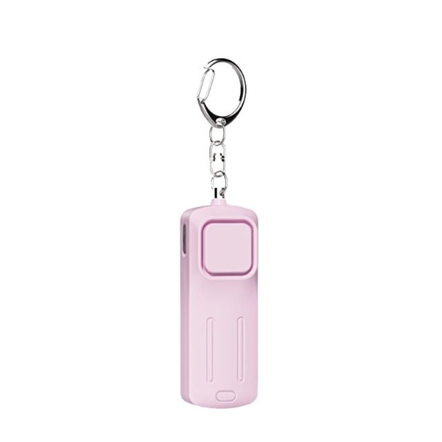 Led Light Safety Alarm Keychain Usb Charge - Delite Promotional Products