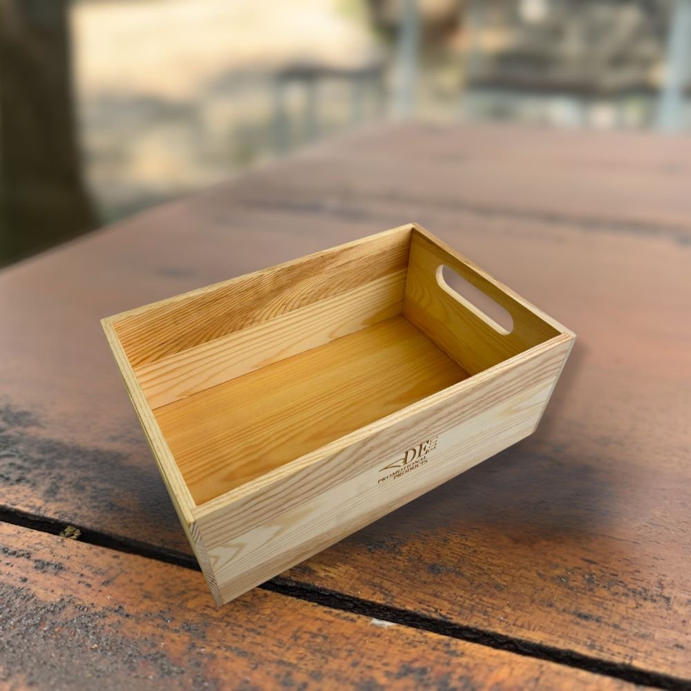 Light Wooden Crate 12x8.25x4.5 Inch - Delite Promotional Products