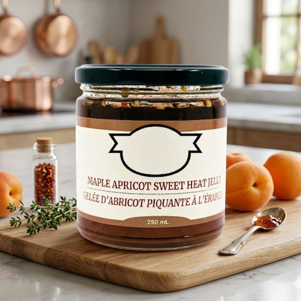 Maple Apricot Sweet Heat Jelly - Delite Promotional Products