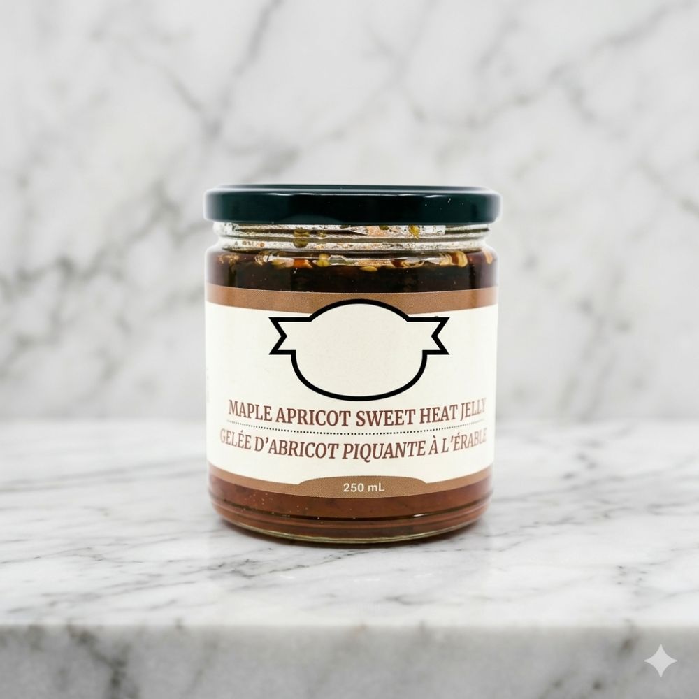 Maple Apricot Sweet Heat Jelly - Delite Promotional Products