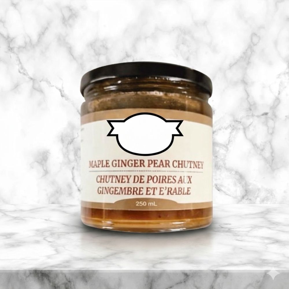 Maple Ginger Pear Chutney - Delite Promotional Products