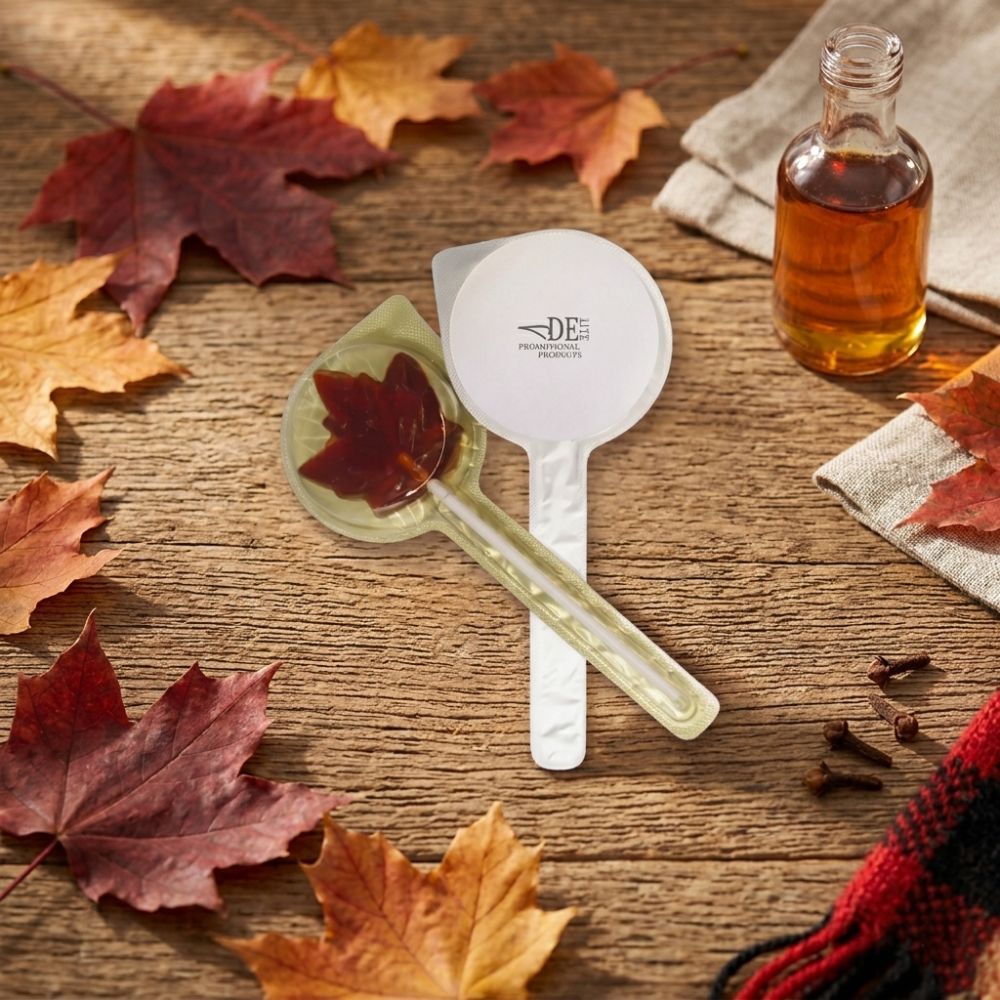 Maple Syrup Lollipops - Delite Promotional Products