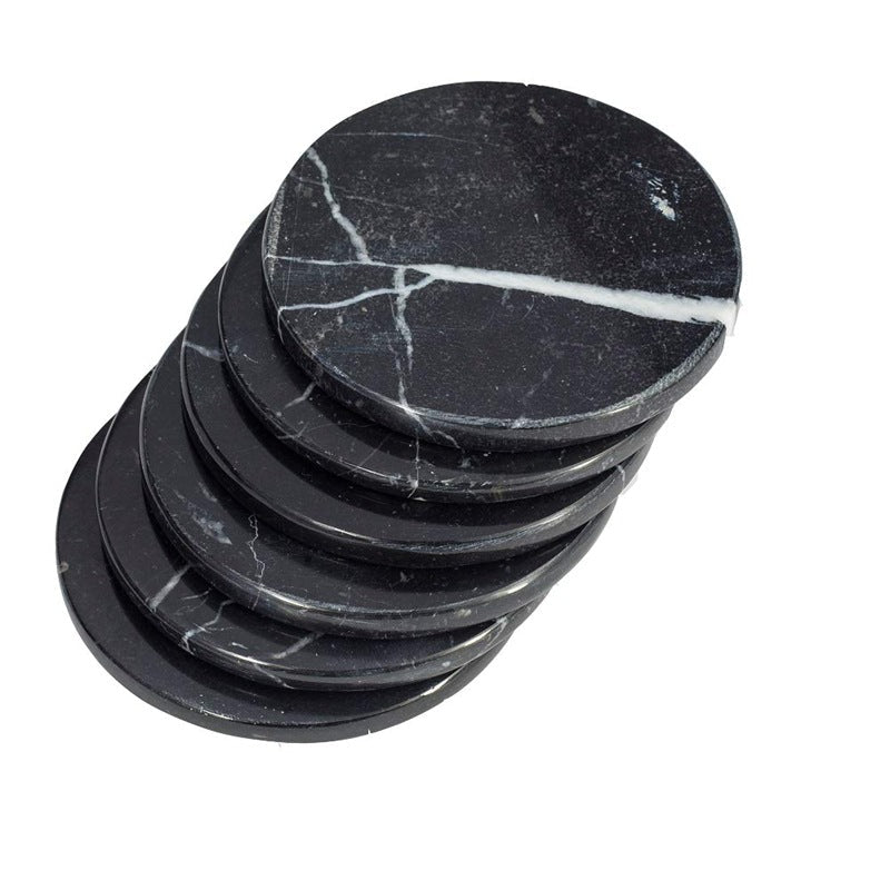 Marble Coaster 2pcs Set - Round - Delite Promotional Products