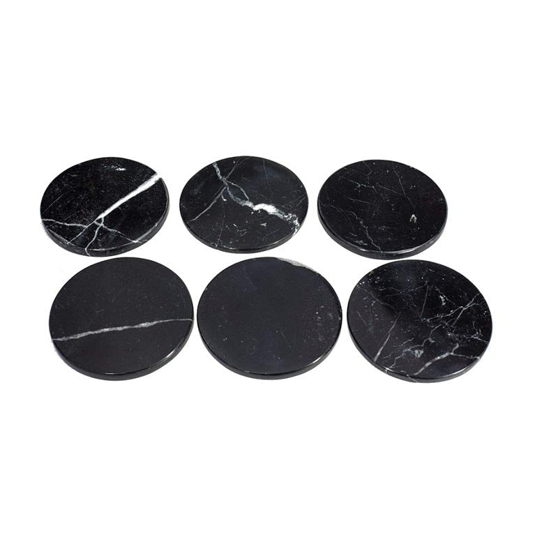 Marble Coaster 2pcs Set - Round - Delite Promotional Products