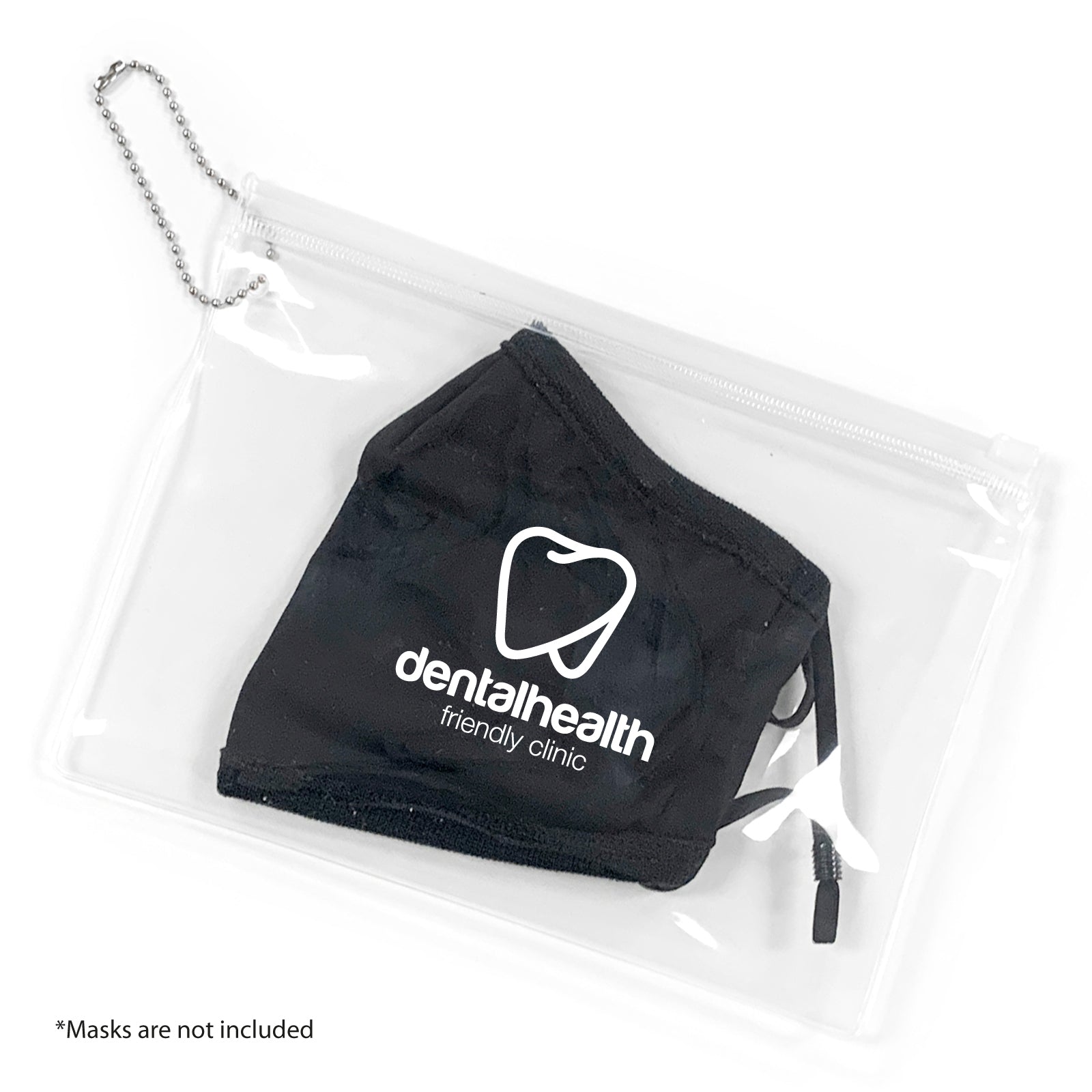 Mask Pouch With Keyring