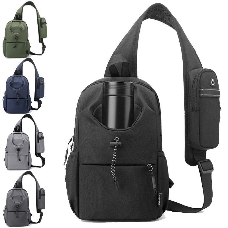 Men Backpack With A Water Bottle Holder - Delite Promotional Products